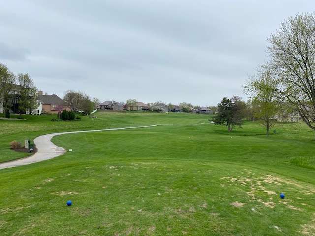 Hole 2, Angry Birds, viewed from the tee box