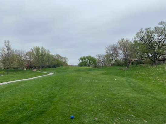 Hole 3, Nativity, viewed from the tee box