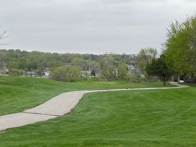 Hole 6, Houdini, viewed from the tee box
